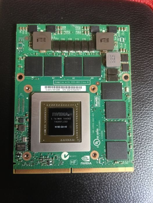 Відеокарта Nvidia quadro k4100m 4 gb mxm
