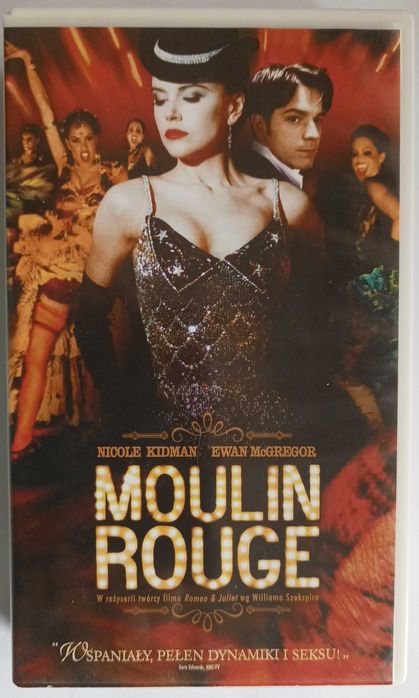 "Moulin Rouge" film na VHS