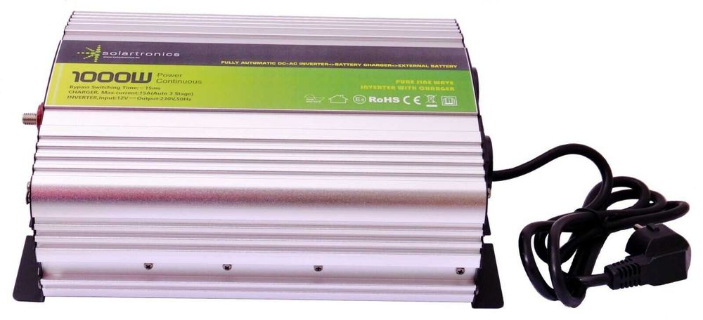 Інвертор з УПС 1000/2000 Чистий синус  Инвертор UPS для котла и тд