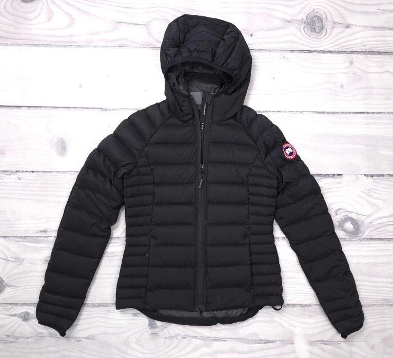 Canada Goose Brookvale Jacket Damska Kurtka Down Czarna Puchowa XS 34