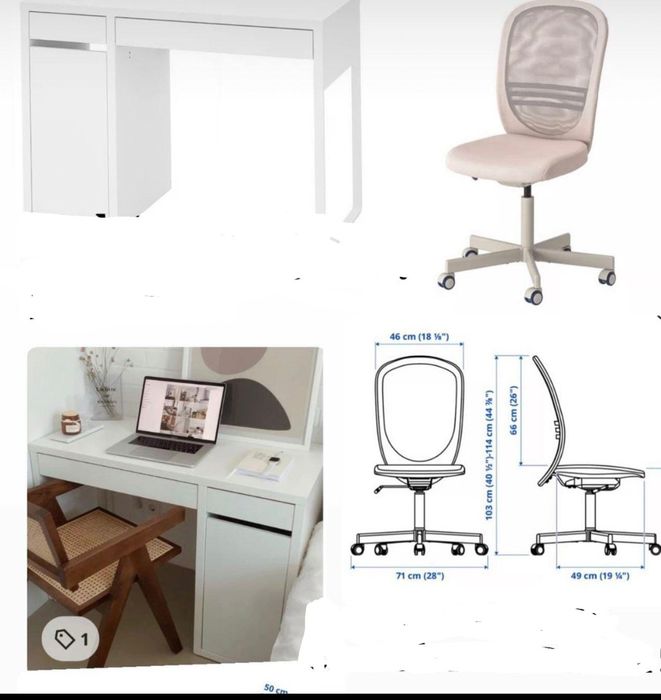 Mesa de escritório IKEA