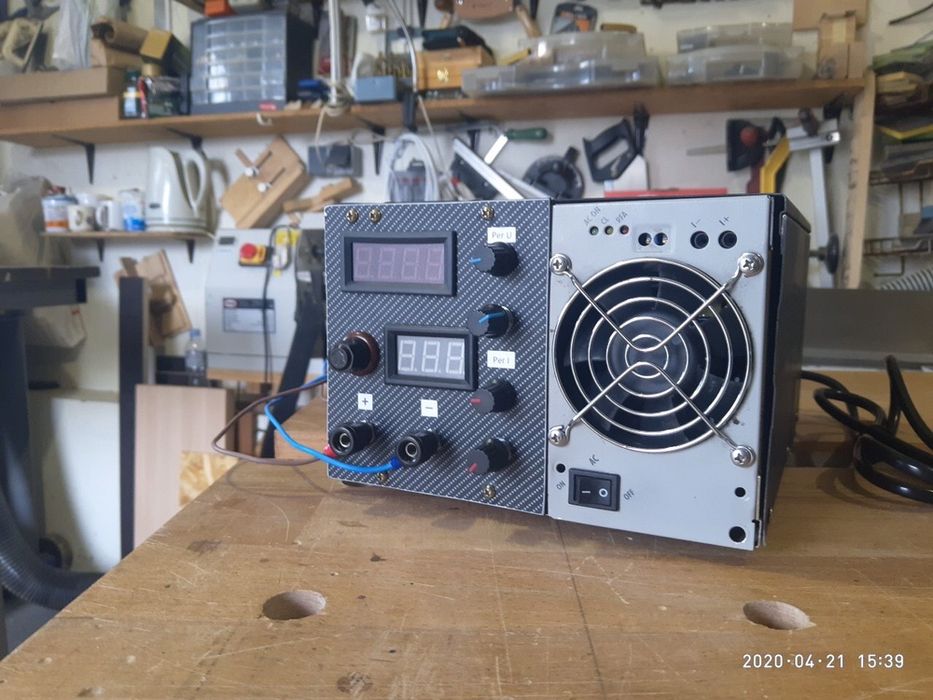 Блок питания регулируемый 0-59В и ток 0-18А