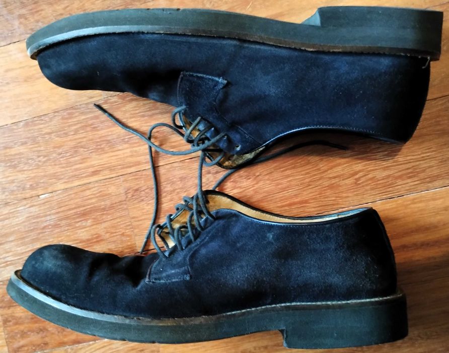 Sapatos Pele Homem 43 Azuis Classicos Cordoba