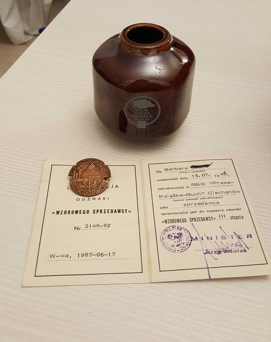 Gadżety z rsw "ruch"  z prl