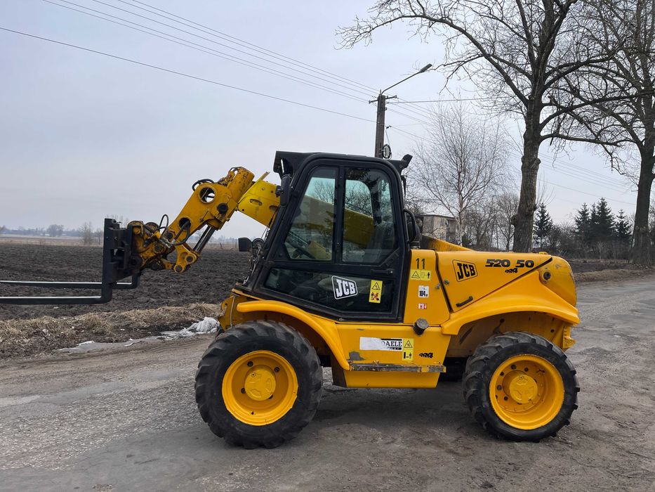 Ładowarka teleskopowa Jcb 520-50*Niska i wąska 1.80 m szerokość*Ładna!