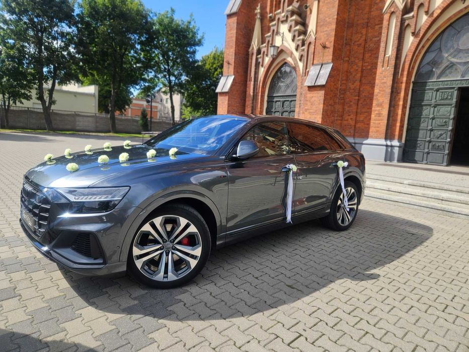 Audi Q8 wynajem Auto do ślubu