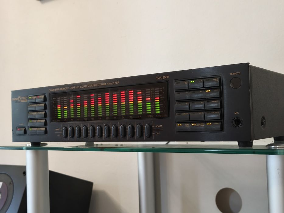 Топовий Еквалайзер Sound Craft CMA-8000 ! 12 смуг ! Аналізатор спектру !