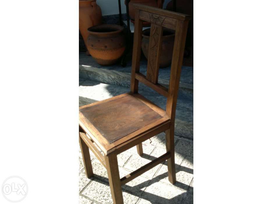 Cadeira antiga Arte Nova