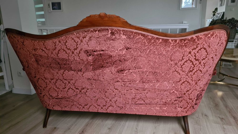 Stylowa kanapa sofa Ludwik XVI