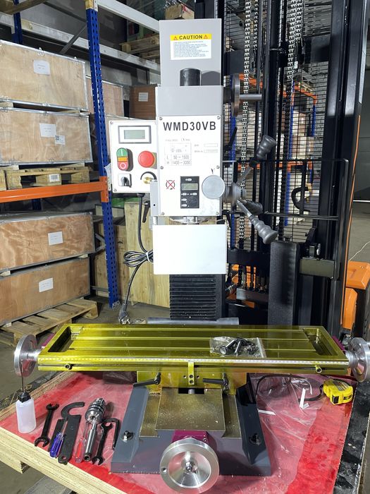 Фрезерный Сверлильный WMD30VL, 840*210, 1,5 кВт