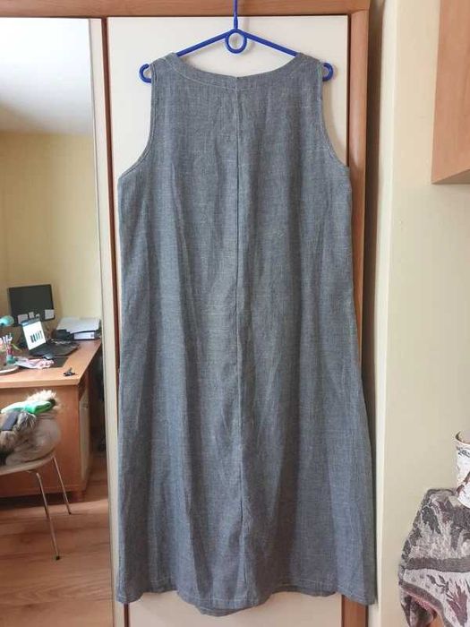 Luźna wygodna sukienka oversize na upały