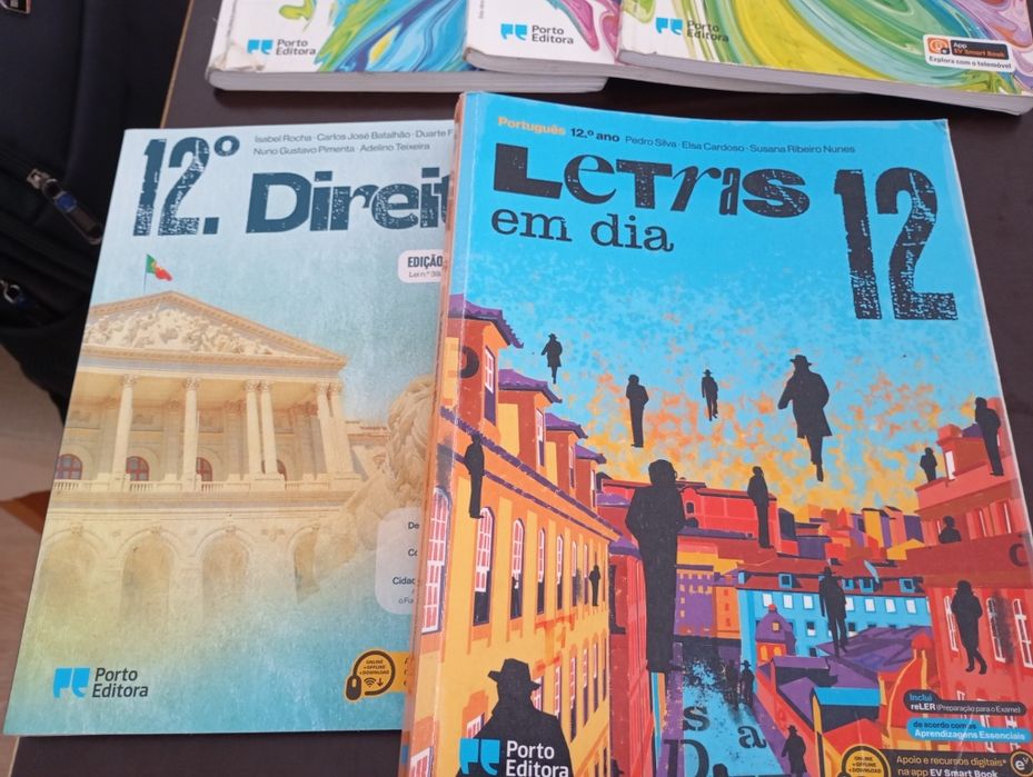 Livros escolares 12 ano