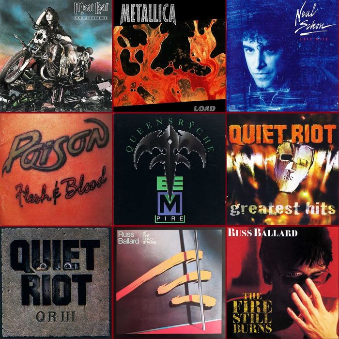 78 CDs - Hard Rock - Coleção - Raros - Muito Bom Estado