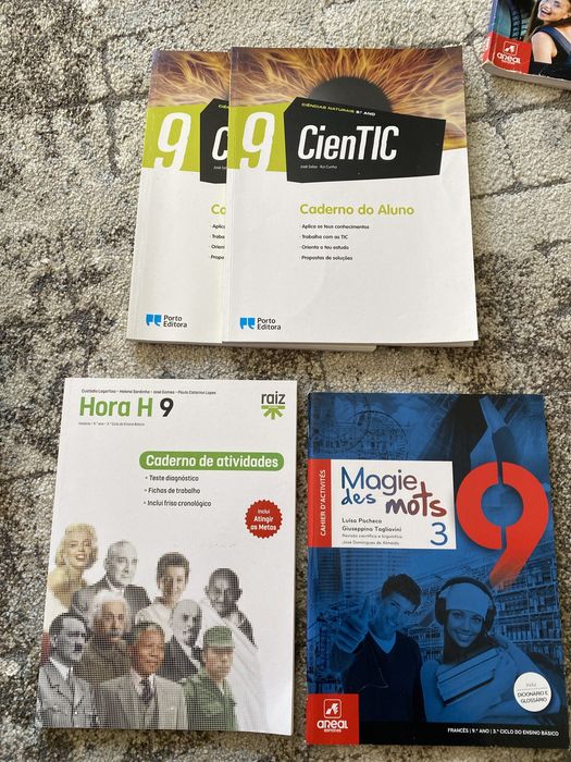 Cadernos de Atividades 9 ano
