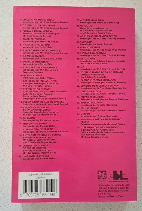 Livro Antologia do Cancioneiro Geral de Garcia de Resende, publicado n