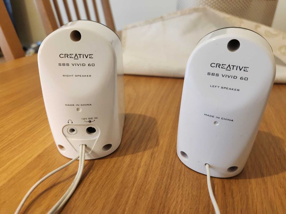 Colunas Creative SBS Vivid 60 (impecáveis)