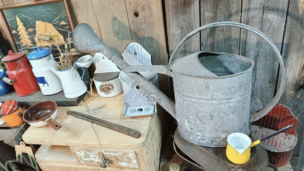 Stara konewka.Konewka ocynk.