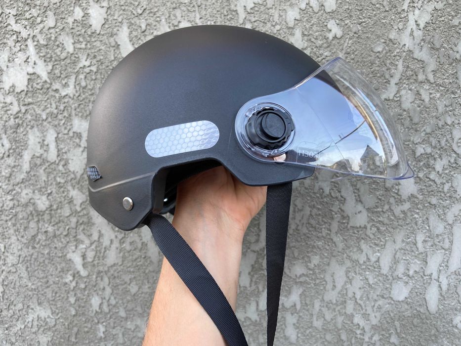 Мотошолом для скутера S,М 55-59см Шлем Шльом Шолом Мотошлем Велошолом