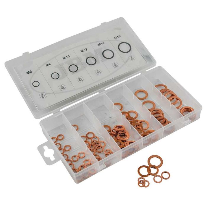 Conjunto 110 Anilhas Cobre