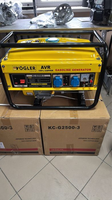 Бензогенератор  3 кВт Vogler KC-G2500-3 220 V