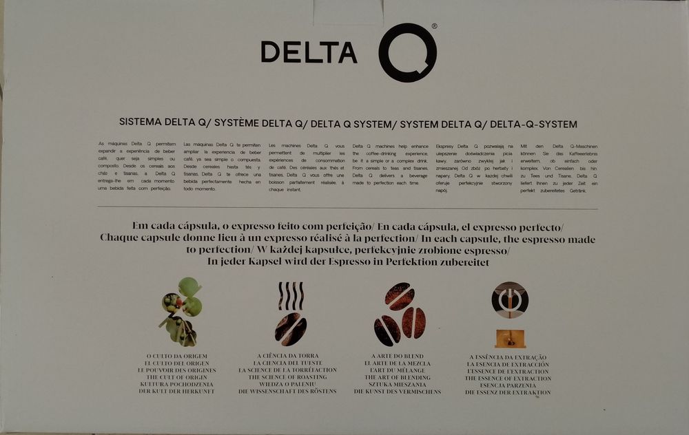 Nowy Ekspres do kawy kapsułkowy Delta Q MINI MILKQOOL dozowanie mleka