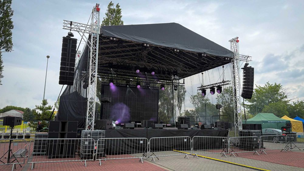 Scena 10x8 ALSPAW – wynajem Ostrów Wielkopolski, koncerty