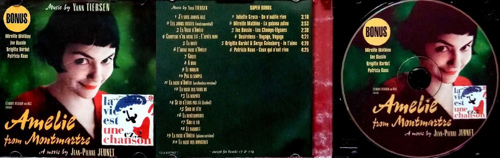 538 CD Soundtrack Amelie