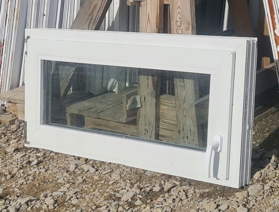 OKNA Używane 110x52 OKNO KacprzaK Plastikowe PCV Białe Lider Okna OLX