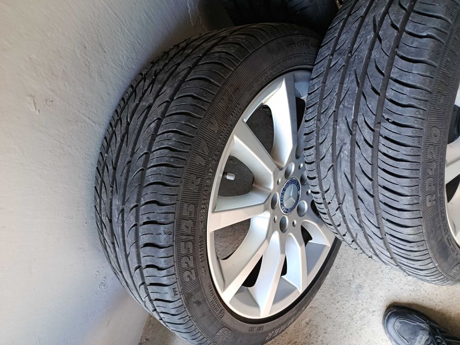 Felgi aluminiowe,plus opony Mercedes