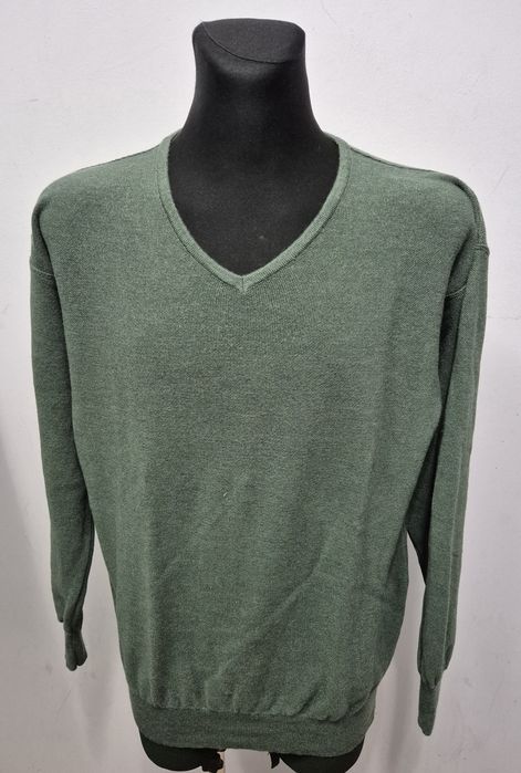 SØR MERINO AUSTRIALIA roz. 54  XL męski sweter wełniany stan idealny made in italy premium