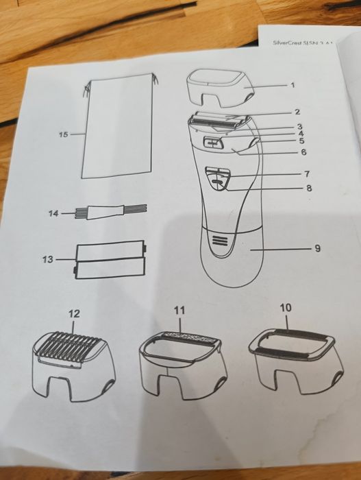 Maszynka damska do golenia