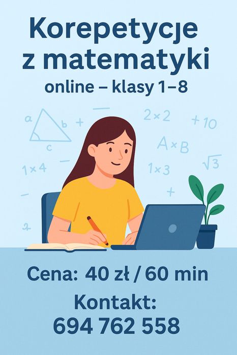 Korepetycje z matematyki dla uczniów szkoły podstawowej