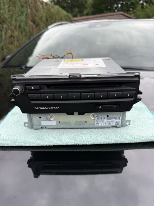 Radio Bmw 952718601 Zestaw Nawigacja BMW CIC Harman/Kardon + Combox Bluetooth + Panel Klimatyzacji LCI BMW e91 e90 itd.