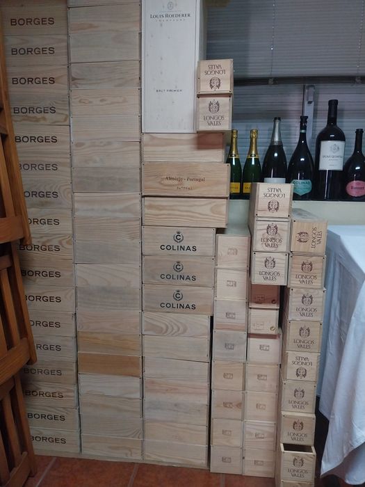 Caixas Madeira Vazias