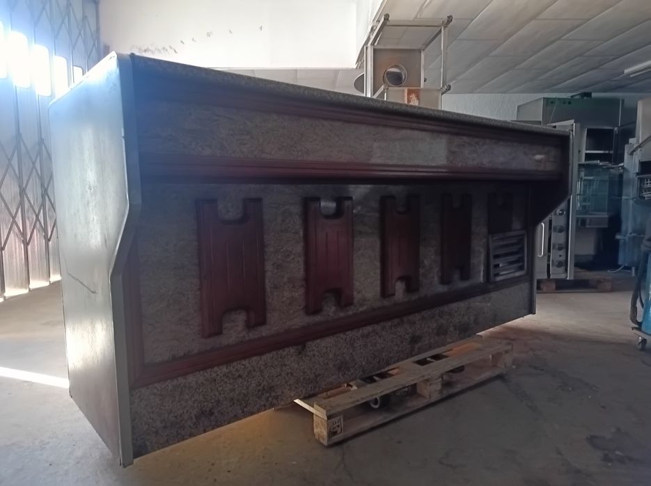 Balcão frigorífico com cuba 2,5 M