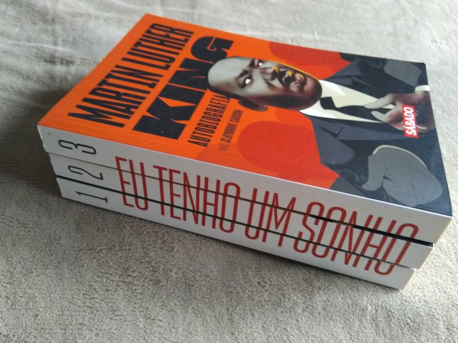 Coleção 3 Livros Martin Luther King Biografia