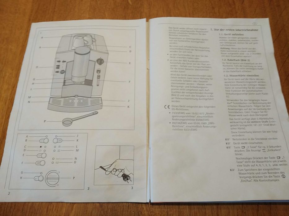Ekspres do kawy AEG CaFamosa CF85 / Jura