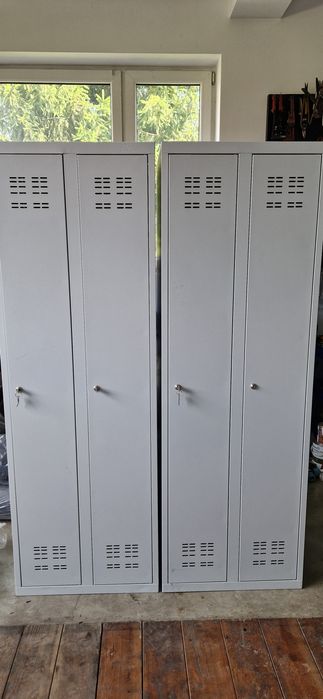 Szafka ubraniowa bhp metalowa 180x60x49