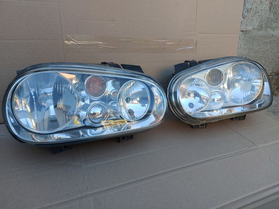 Фари передні головного світла основні б/в оригінал VW Гольф-4, Golf 4