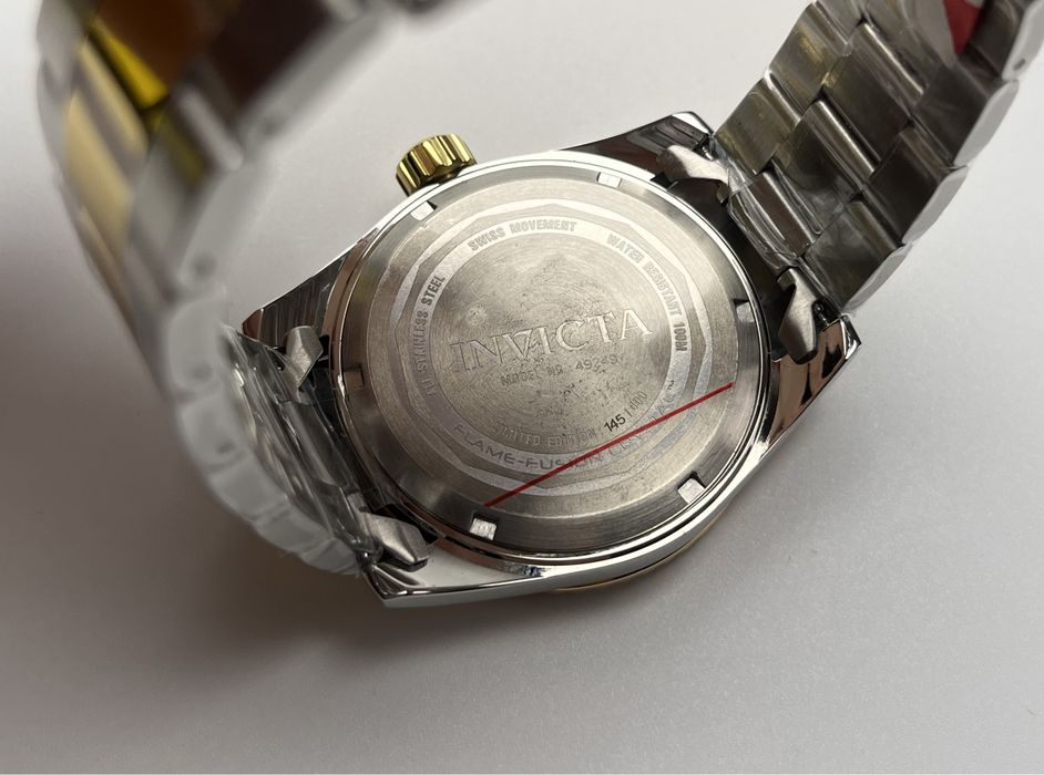 Invicta 49249, чоловічий швейцарський годинник, invicta diver