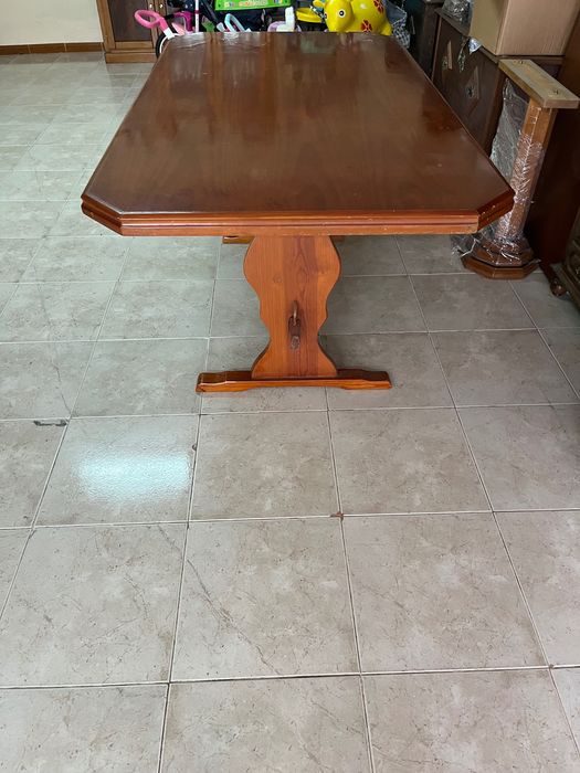 Mesa de cozinha rectangular