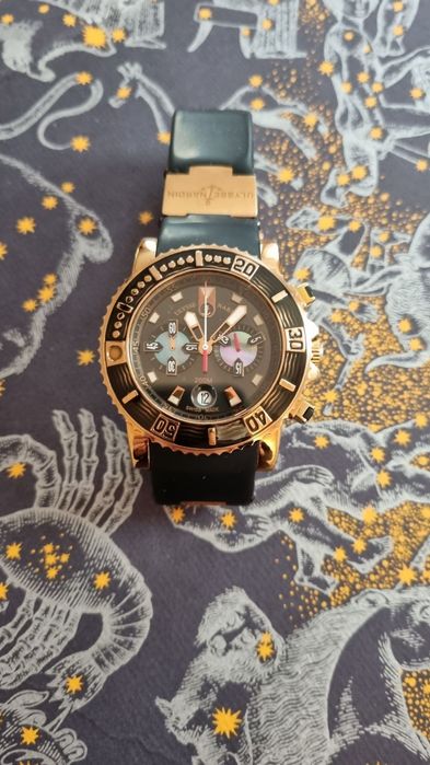 Часы ulysse nardin кварцевые хронограф