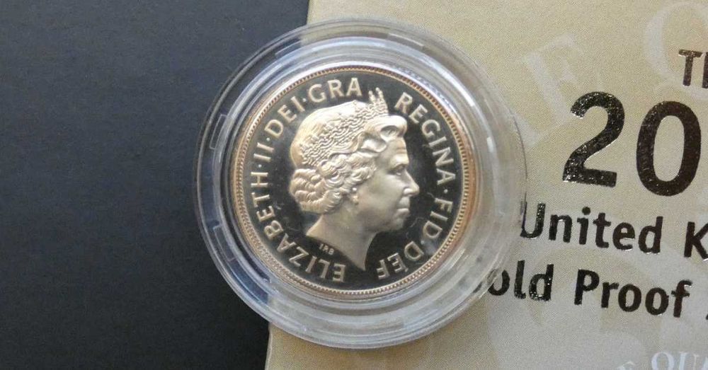 2002 Libra Ouro Proof Jubileu c/ Caixa e Certificado