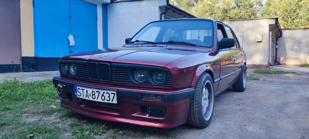 BMW E30 wąska  325I sedan M50B25 SWAP PROJEKT CALYPSOROT