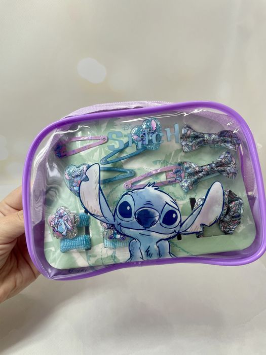 Набір заколок Frozen  Стіч Hello Kitty косметичка резинки для волосся