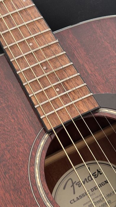 Guitarra acustica Fender CD 60 - modelo folk - baixa de preco