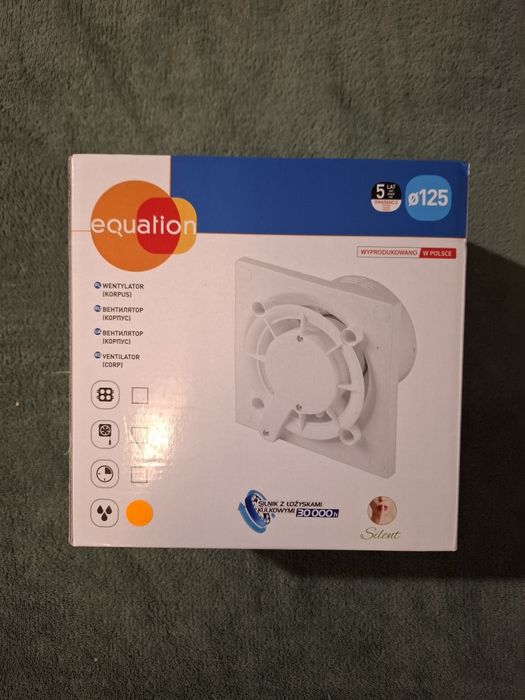 Korpus wentylatora z czujnikiem wilgoci equation