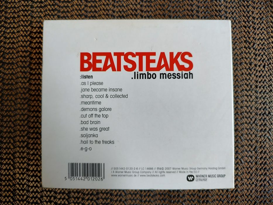 Album CD Beatsteaks - Limbo Messiah Bardzo Dobry Stan Okazja!