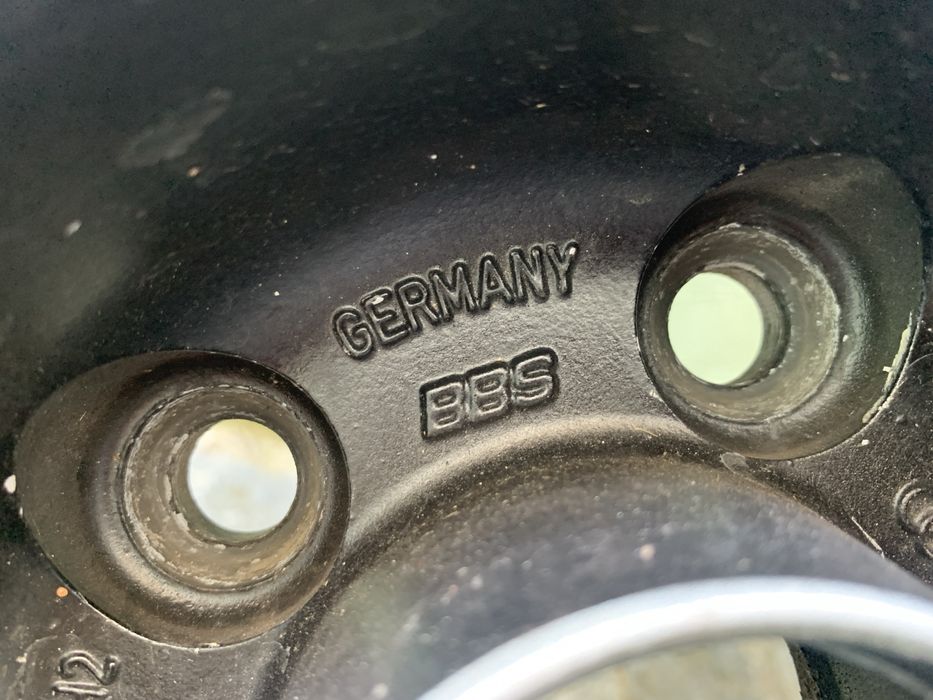 Jantes originais BBS 5x112 em 17 com pneus (Aplicadas em Golf GTI)