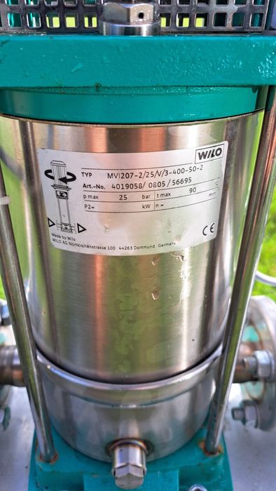 Pompa wilo Hydrofor Zestaw hydroforowy Wilo WILO  CO-1MVI207/ER-PN16-V